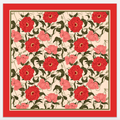 Whimsical Garden Silk Scarf