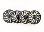 Handmade Woven Drink Coasters Set of 4 {Multiple Colors}